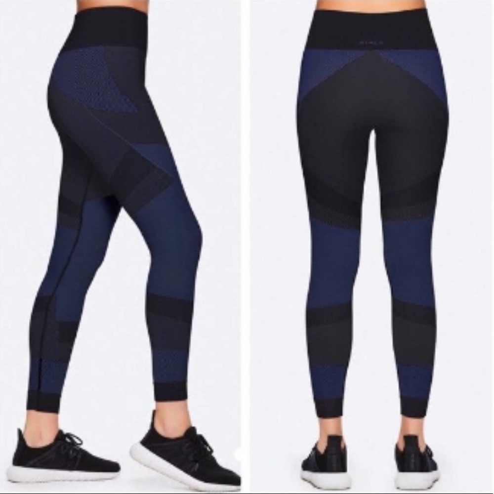 ALALA Score blue seamless tights size S
